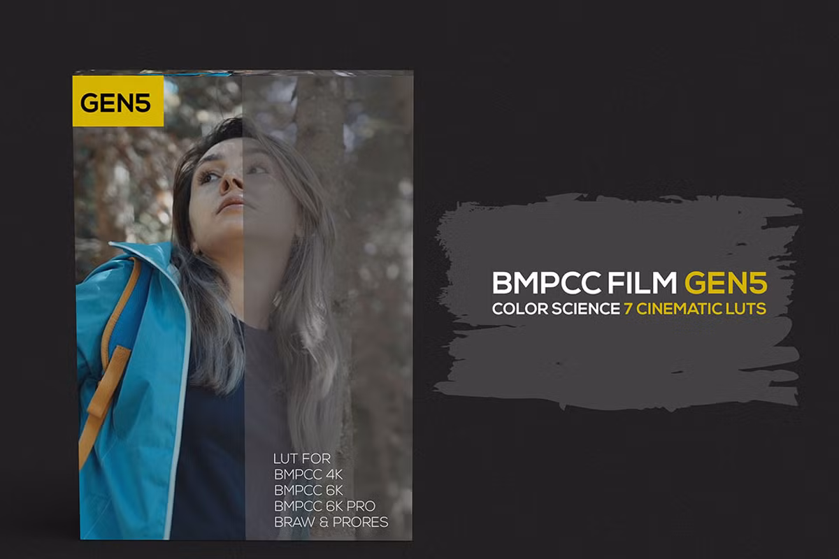 BMPCC Film Gen5 LUTs 6302399